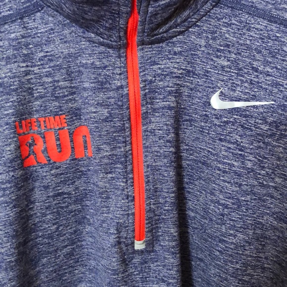 Unisex Medium Nike 3/4 Zip top - Picture 2 of 5